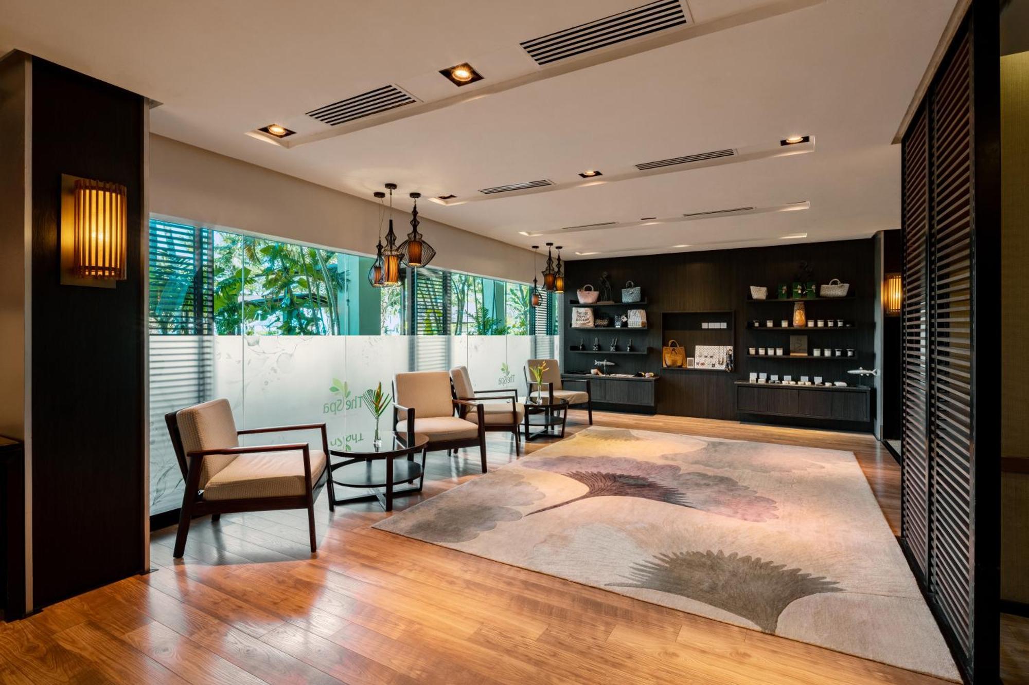 Shangri-La Rasa Ria, Kota Kinabalu Exterior foto The interior of the Banyan Tree Spa at the Banyan Tree Hotel, Kuala Lumpur